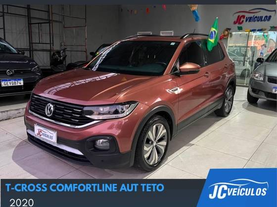 VOLKSWAGEN T-CROSS 1.0 200 TSI TOTAL FLEX COMFORTLINE AUTOMÁTICO